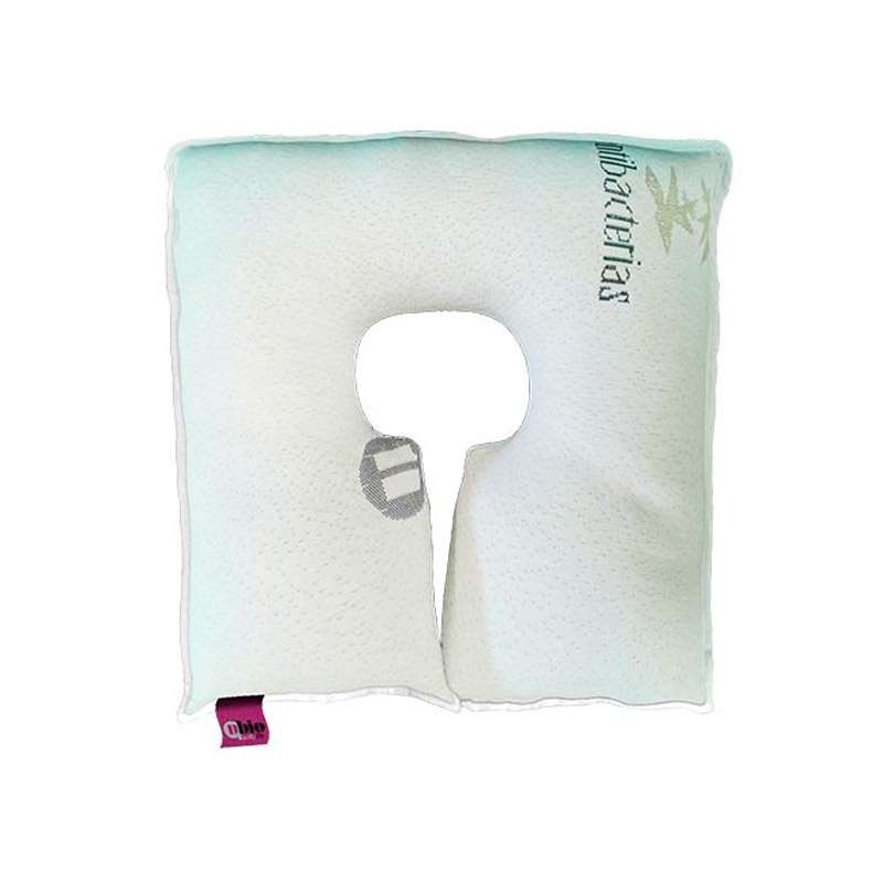 Almohada ocular con forma para posición de decúbito prono