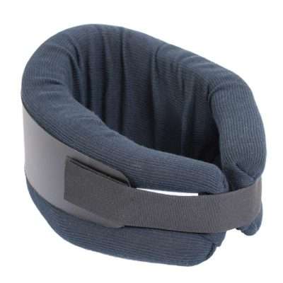 Collarín cervical semirrígido universal con placa y cierre de velcro