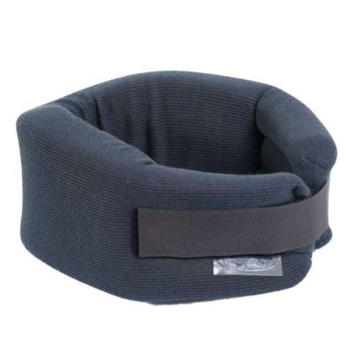 Collarín semirrígido cervical universal con refuerzo exterior y velcro