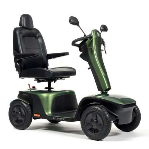 Scooter eléctrico Kuarz en color verde oliva