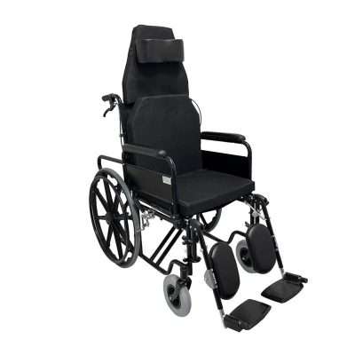 Silla de Ruedas Reclinable 2241 autopropulsable con reposacabeza extraíble