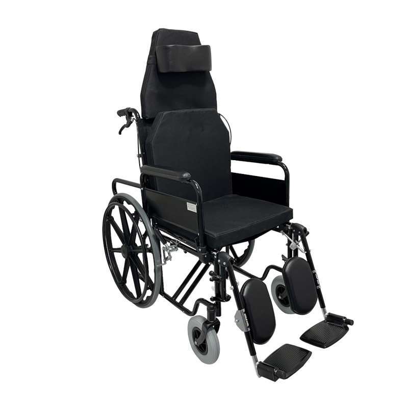 Silla de Ruedas Reclinable 2241 autopropulsable con reposacabeza extraíble