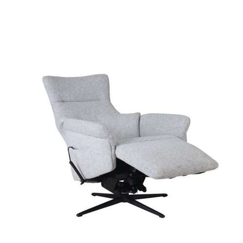 Sillón Elevador Nest reclinado con reposapiernas extendido