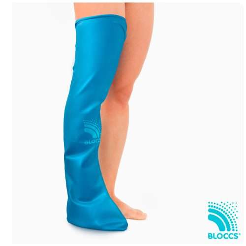 Protector impermeable para escayola de pierna para adulto