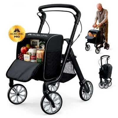 Andador Formen plegable con bolsa para la compra