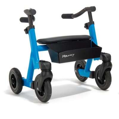 Andador infantil Marcy azul con asiento