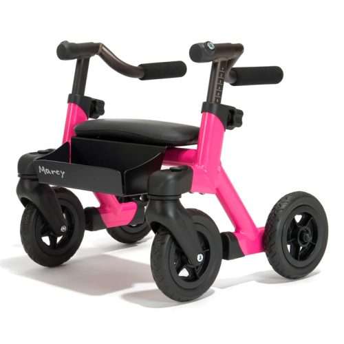 Andador infantil Marcy rosa con asiento