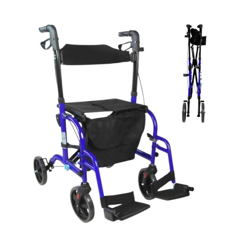 Andador silla Picasso plegable de aluminio