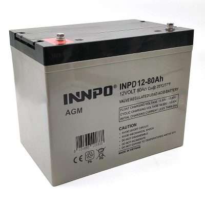 Batería AGM 12v 80ah