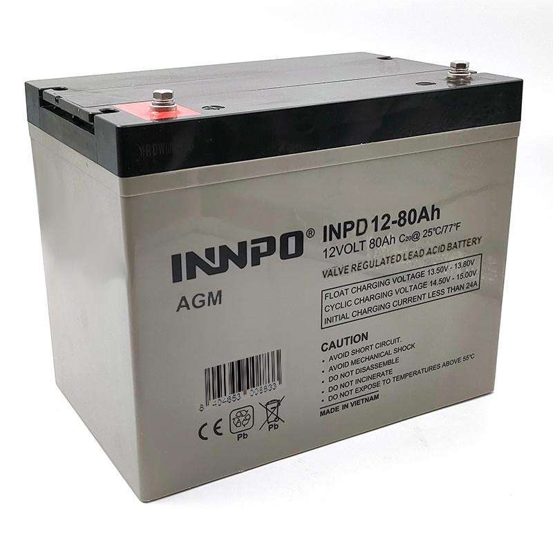 Batería AGM 12v 80ah