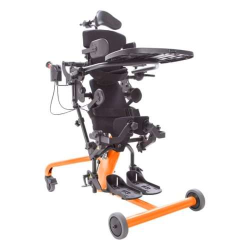 Bipedestador Bantam con chasis naranja