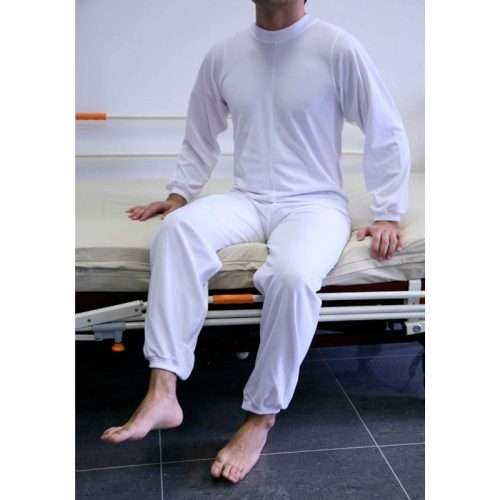 Pijama antipañal largo con la cremallera interior en las piernas Ugari