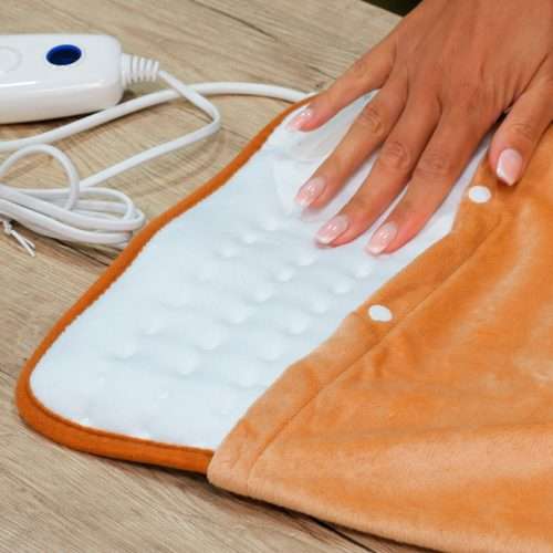 Interior y funda de la almohadilla eléctrica Confort