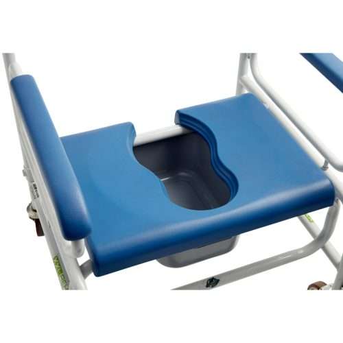 Abertura higiénica del asiento de la silla bariátrica Samoa