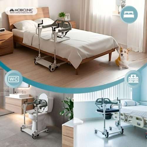 Silla de transferencia Willy para cama e inodoro