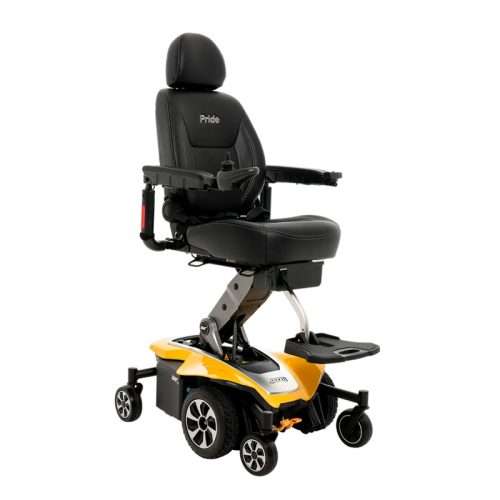Silla de ruedas eléctrica Jazzy Air 2 amarilla