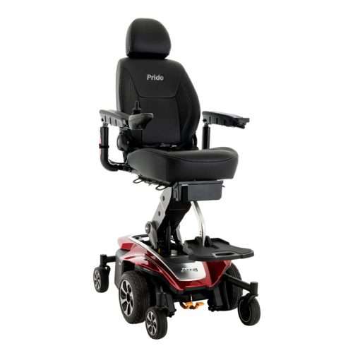 Silla de ruedas eléctrica Jazzy Air 2 roja