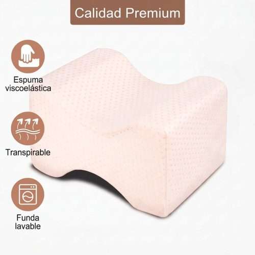 Almohada ortopédica viscoelástica con funda lavable